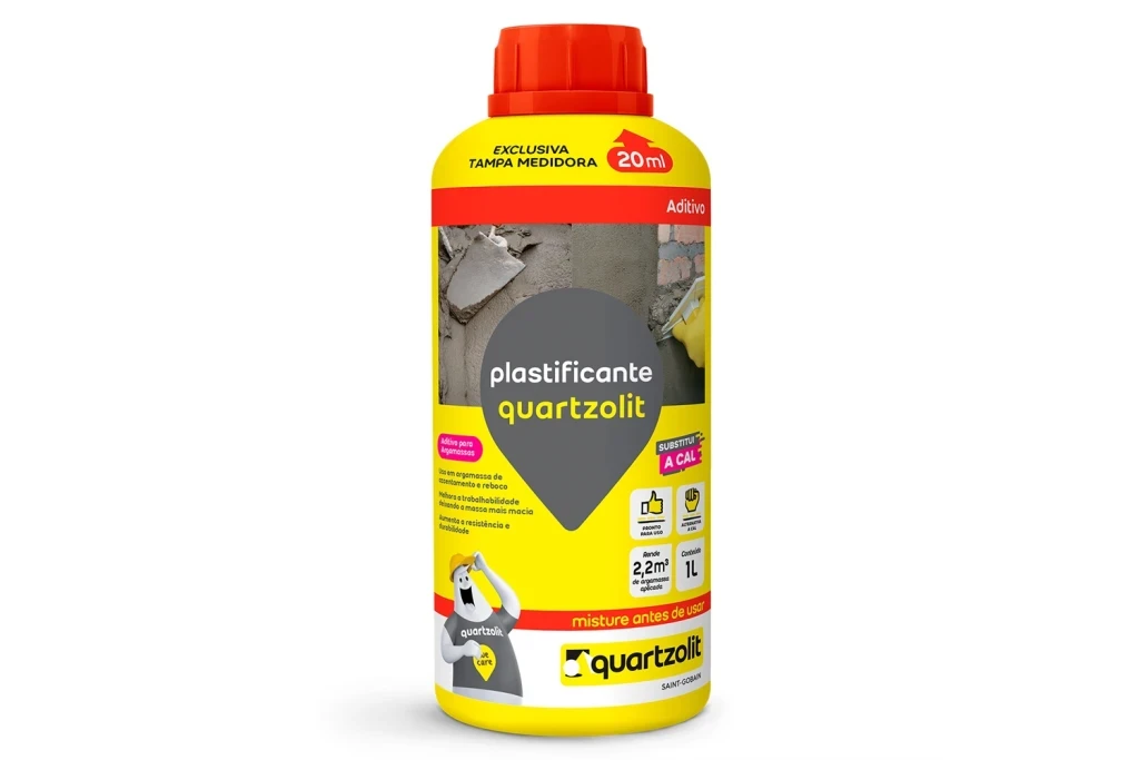 Aditivo Plastificante Quartzolit 1l