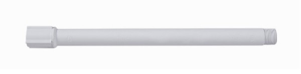Braco P/chuveiro Astra Pvc Branco C/luva 1/2 30cm Ceb30 B