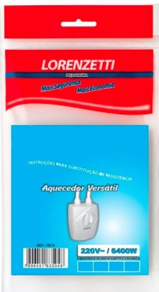 Resistencia Aquec Versatil 5500w 220v 755 G Lorenzetti