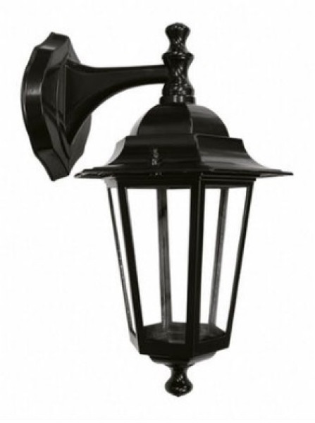 Luminaria Arandela Colonial Aluminio Taschibra Tlf-27 Preto