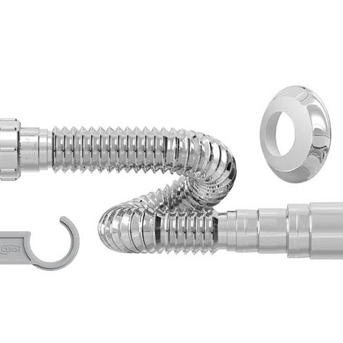 Tubo Extensivo Universal 74cm C/rosca Cromado 7154 Censi