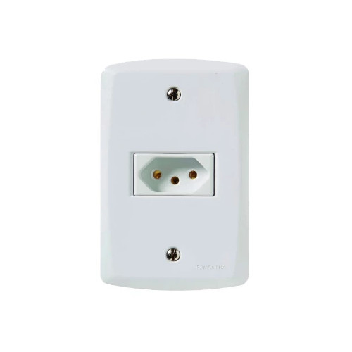 Tomada Lux2 2p 20a Normatizado Tramontina 57145/013 Branco