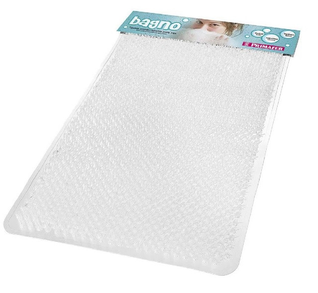 Tapete P/box Antiderr Bagno 65x36cm Primafer Ref Pr2610-2 Incolor