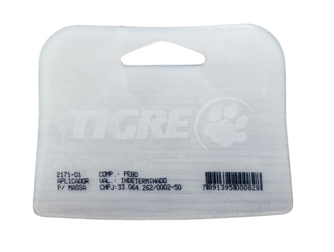 Tigre Espatula Plastica Lisa 9.7cm 2171