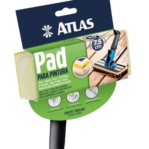 Pad P/pintura Cabo Atlas At750/90