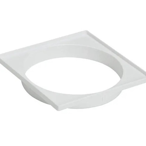 Tigre Porta Grelha Quadrada 100mm Branca