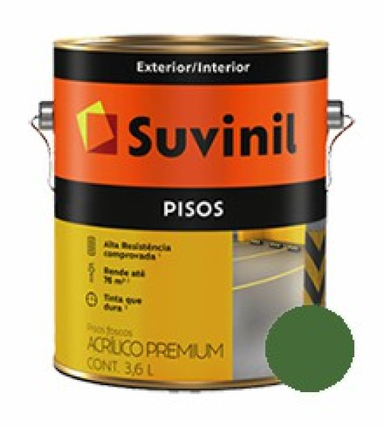 Suvinil Acrilico Piso Fosco 3.6l Verde