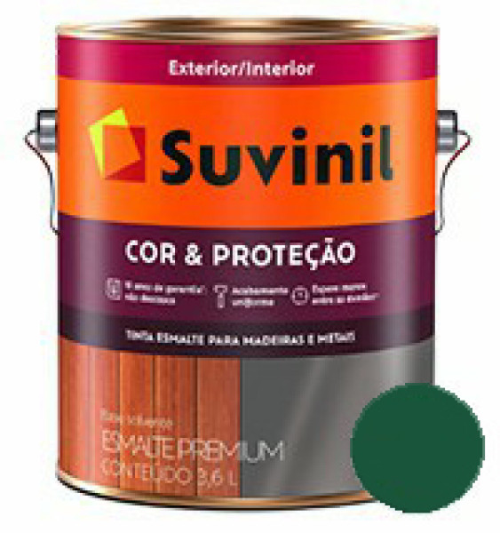Suvinil Esm Sint Alto Brilho 3.6l Verde Colonial