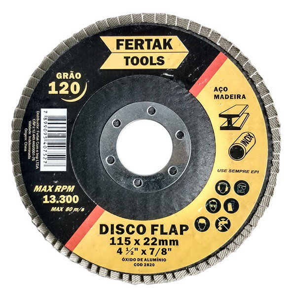 Disco Flap Maxi 4.5 N120 115mm Fertak