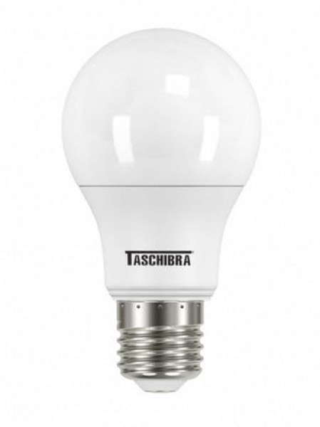 Lampada A60 Led Tkl40  7w 560lm Bivolt 3000k Taschibra Amarela