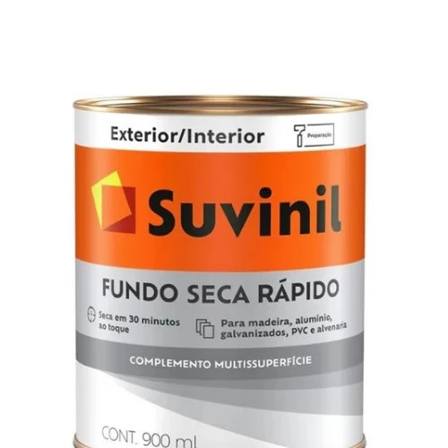Suvinil Fundo Branco Fosco Seca Rapido Base Agua 900ml