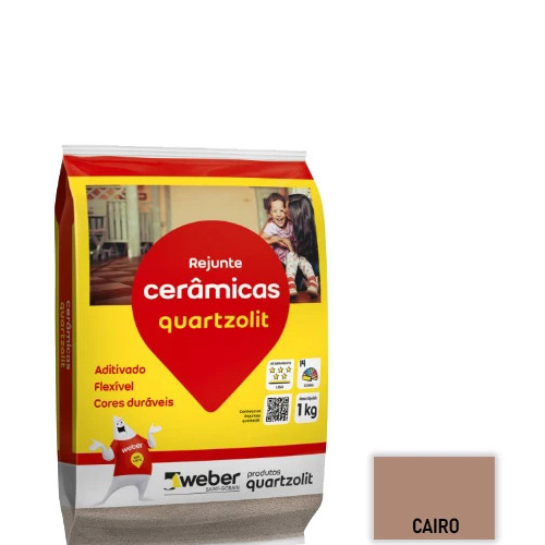 Rejunte Flexivel 1kg Quartzolit Cairo