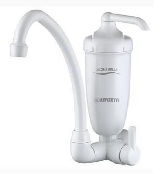 Filtro de Agua Lorenzetti Branco C/torneira Acqua Bella