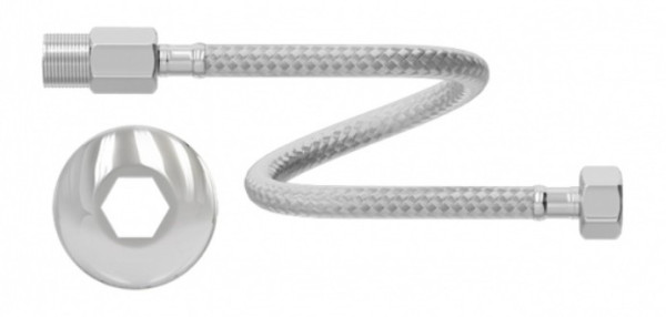 Ligacao Flexivel P/agua 30cm M/f Vazao Normal Inox 7544 Censi
