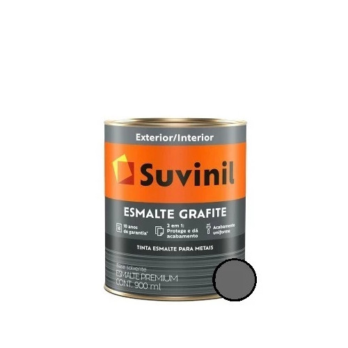Suvinil Esm Sint Fosco 900ml Grafite Claro