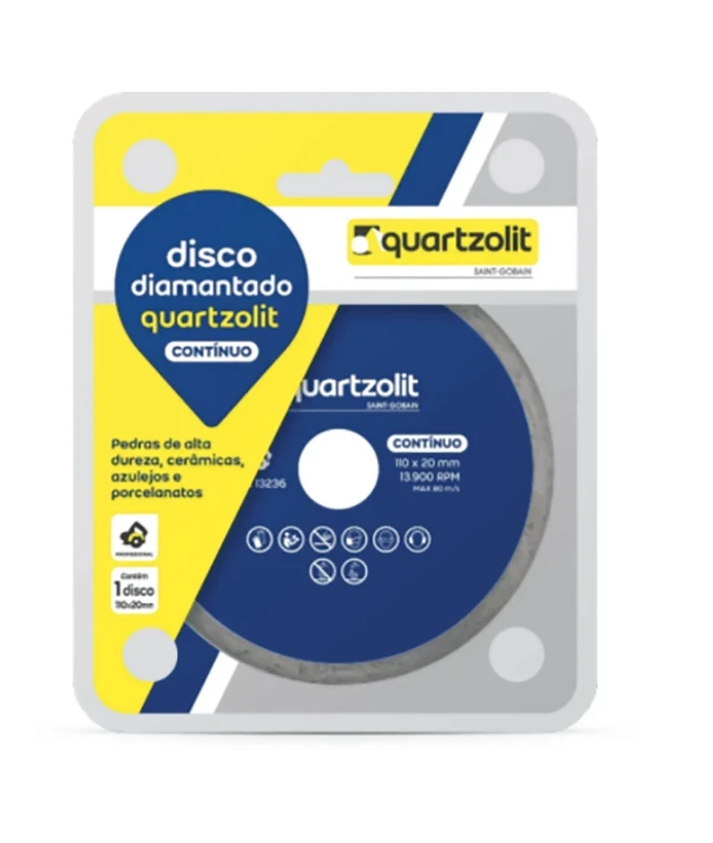 Disco Diamantado Continuo Quartzolit