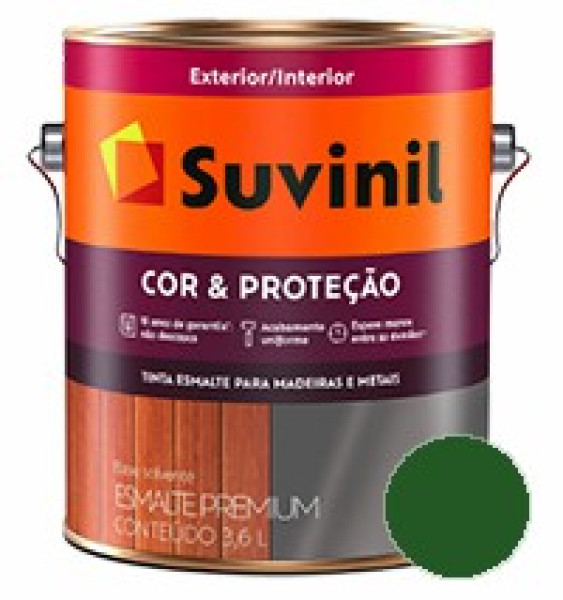Suvinil Esm Sint Alto Brilho 3.6l Verde Folha