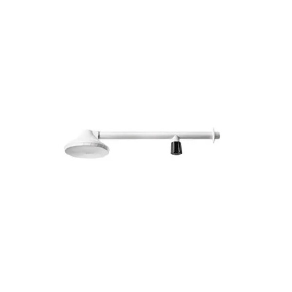 Ducha Plastica 5 C/braco+registro 30cm Herc Ref 2320 Branco