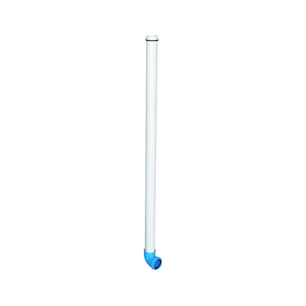 Tubo de Descarga Vde C/joelho Azul 40mmx0.80cm Plena