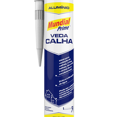 Veda Calha Aluminio 270g Mundial Prime