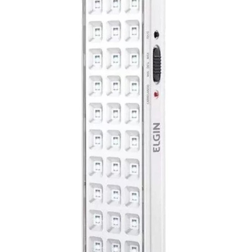 Luz de Emergencia 30 Leds Bivolt Elgin Branca