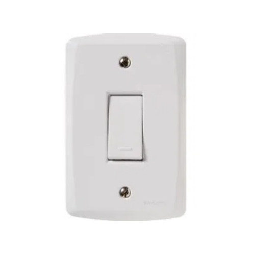 Interruptor Lux2 1 Tc Simples Vertical Tramontina 57145/001 Branco