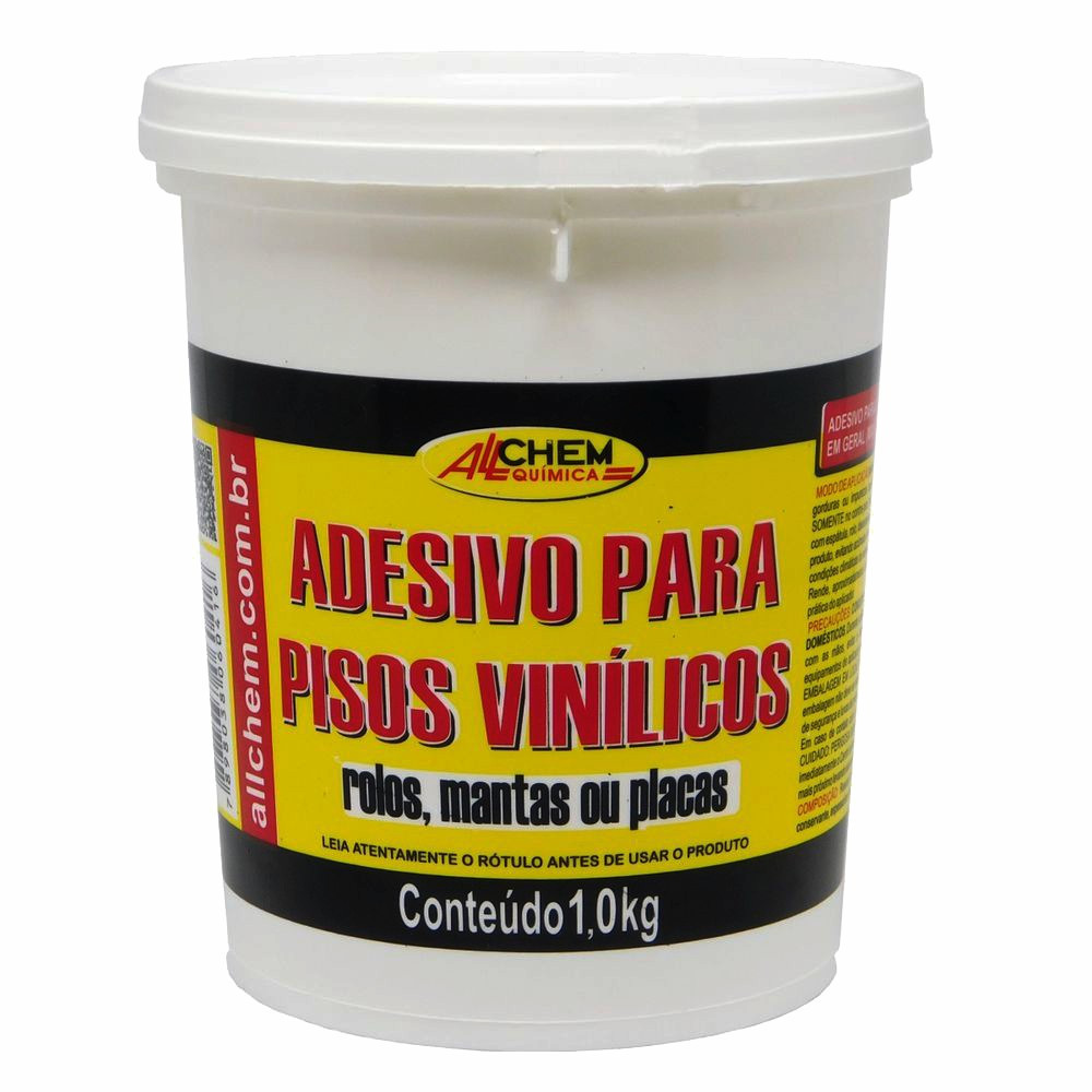 Cola P/piso Vinilico 1kg Allchem 8566