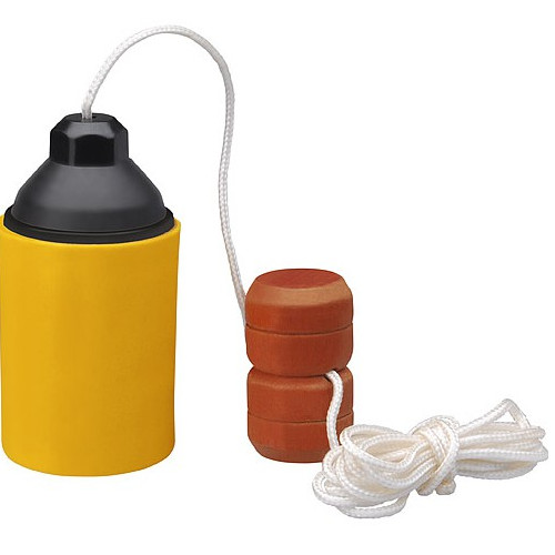 Prumo de Parede Plastico Emborrachado 450g Paraboni 6350