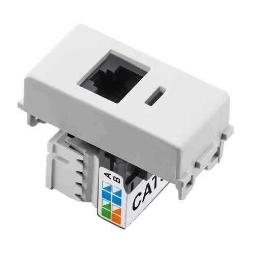 Tomada Modulo Tablet/lux2/liz/giz Cat 6 Tramontina Rj45 57115/056 Bco