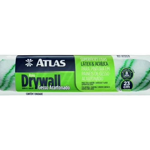 Rolo Atlas P/drywall 23cm At321/8