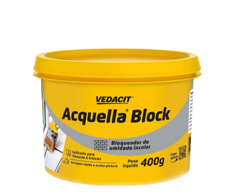 Bloqueador Umidade Acquella Block Vedacit Otto Baumgart 400g Pote