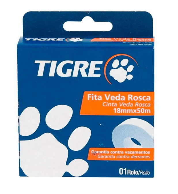 Tigre Fita Vedarosca 18mmx50m