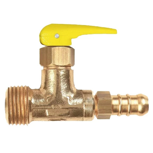 Registro P/gas Bloqueio 1/2 Npt(e) X Tubo 3/8 2981 Jackwal