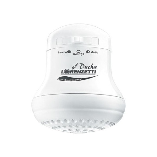 Ducha Maxi Ducha 5500w 220v Lorenzetti Branca