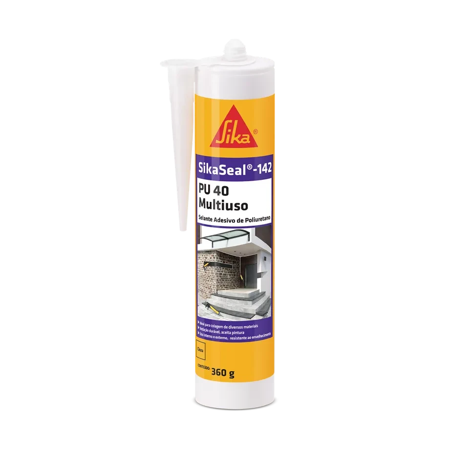 Selante Pu40 Sikaseal-142 Multiuso Cinza 360g Sika