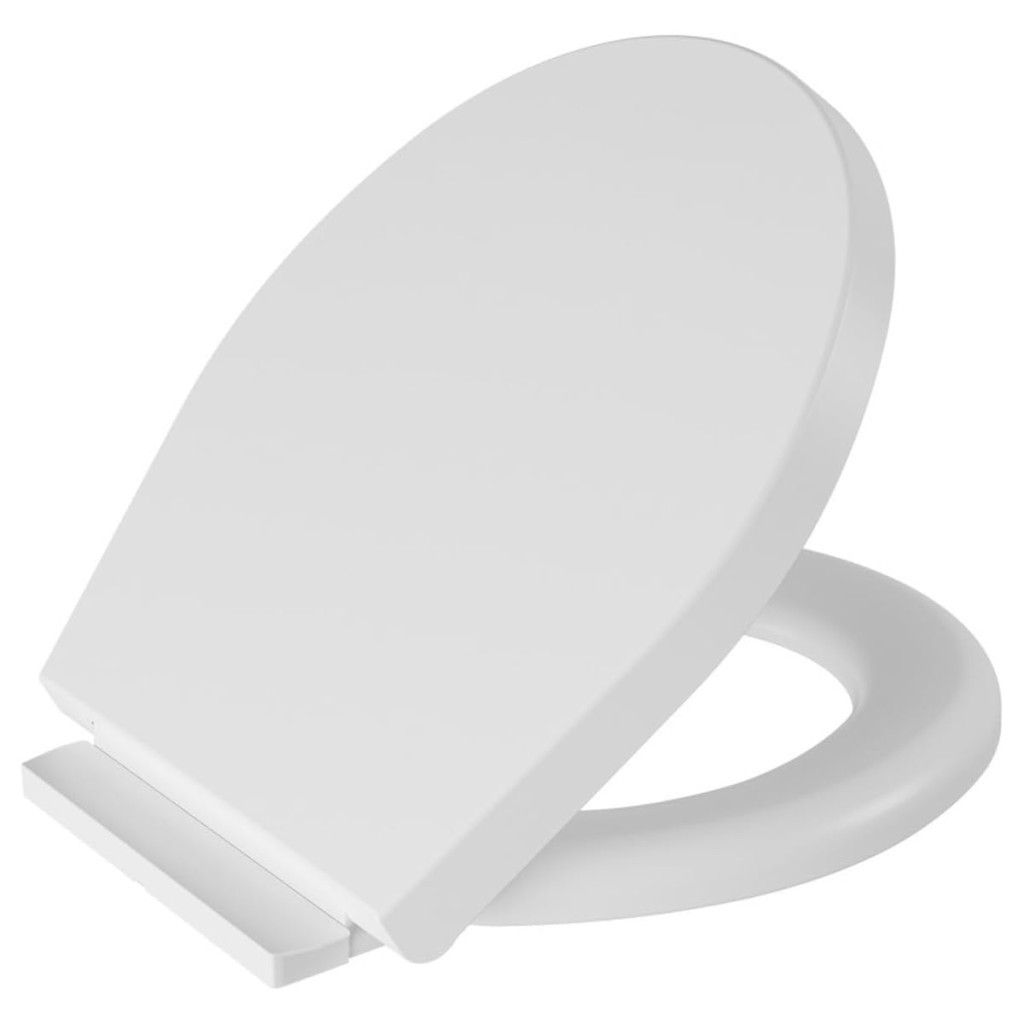 Assento Almofadado Convencional Soft Close Branco - Astra