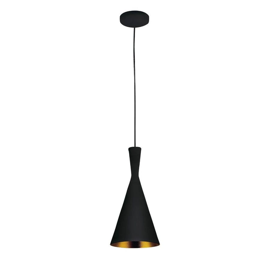 Pendente Alumínio 1 X E27 com Interruptor Dourado 88460601 - Blumenau Iluminação