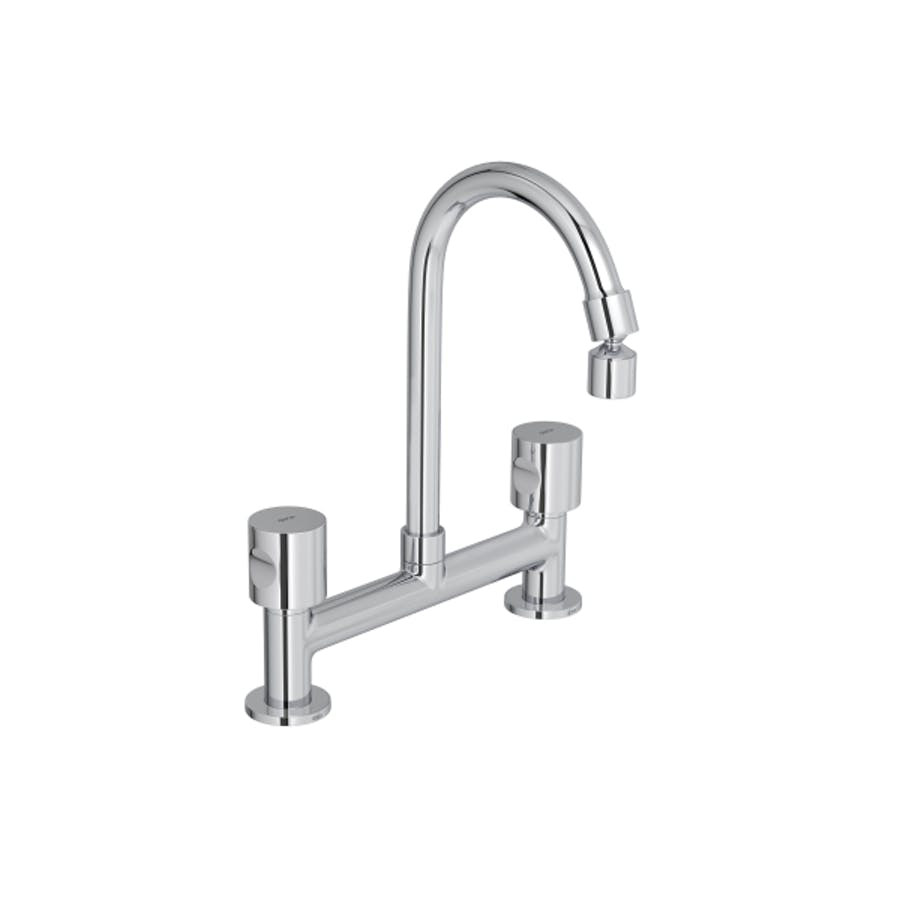 Torneira Misturador de Mesa para Cozinha Aspen Cromado Dn15 - Deca