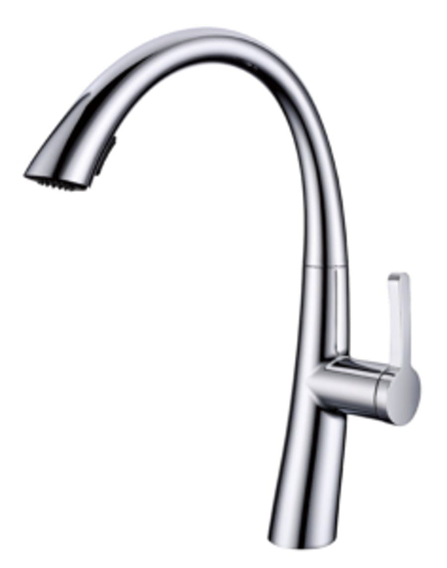 Lexxa Torneira Misturador Monocomando de Mesa para Cozinha com Bica Extraivel Cromado - Lx5588