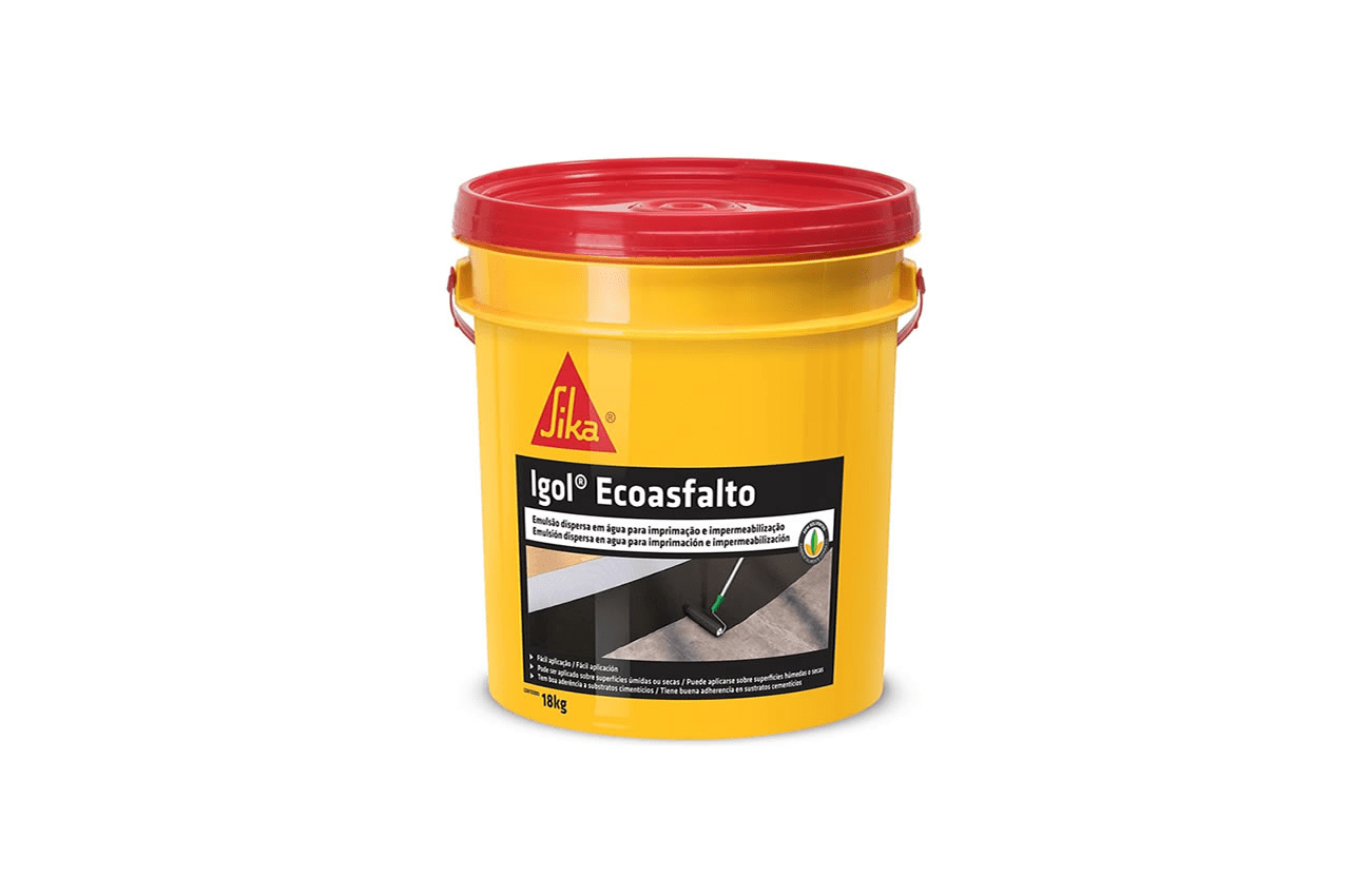 Sika Igol Ecoasfalto Preto 18kg