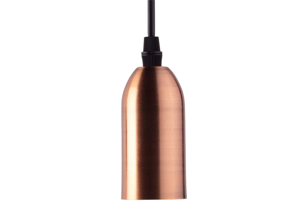 Pendente Dot Metal Vintage 95x48mm Cobre - Taschibra