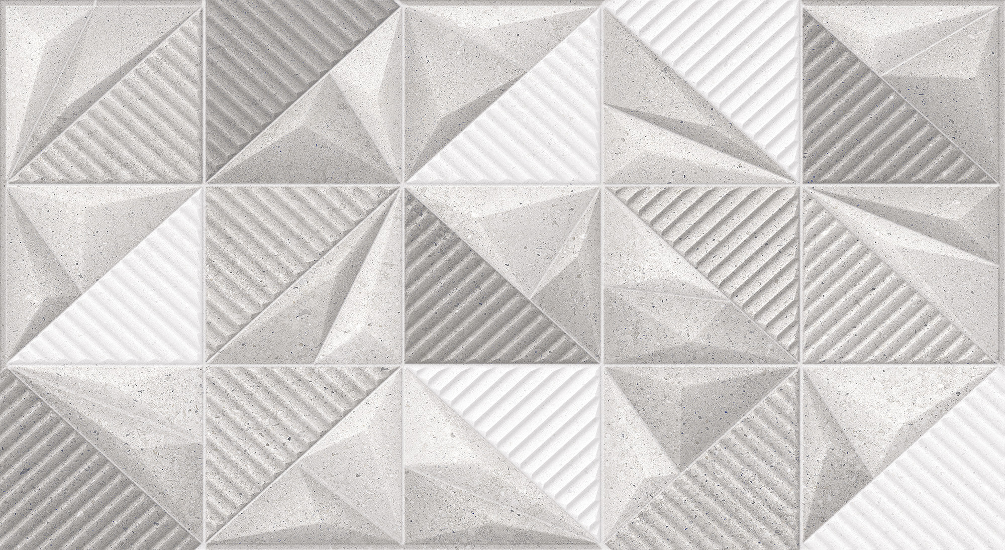 Azulejo 33 X 60 Unique Gray Satiny Retif 57605 Embramaco Cx: 2,34