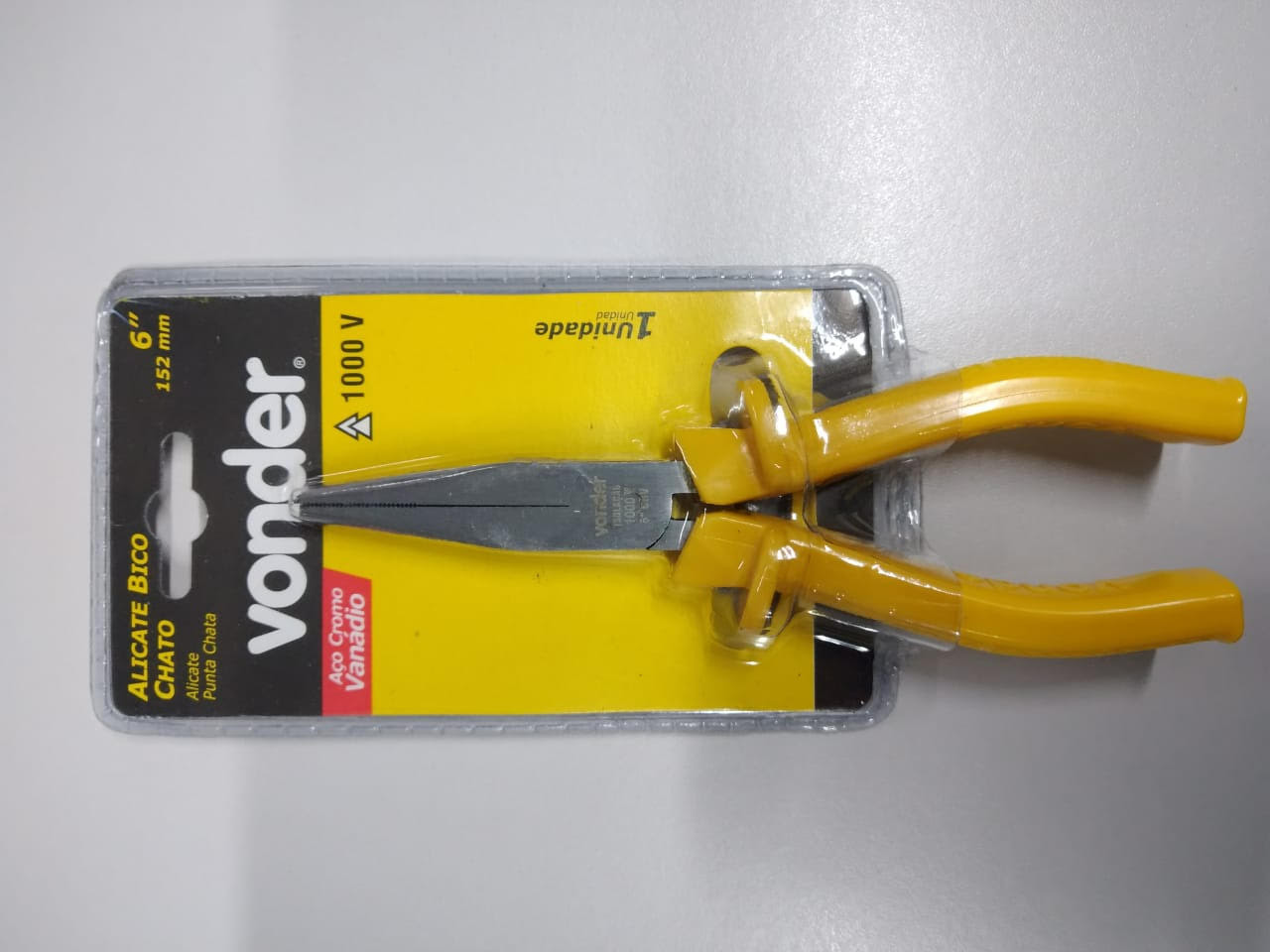 Alicate Bico Chato 6" 1000v Vonder