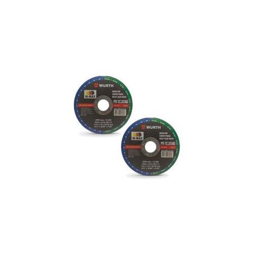 Disco de Corte Ferro 230mm 9" 1,8mm W-max Wurth