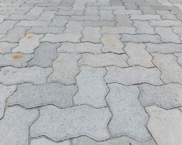 Bloqueto Pvs de Concreto Ondulado 6cm (39 Pçs/m2)