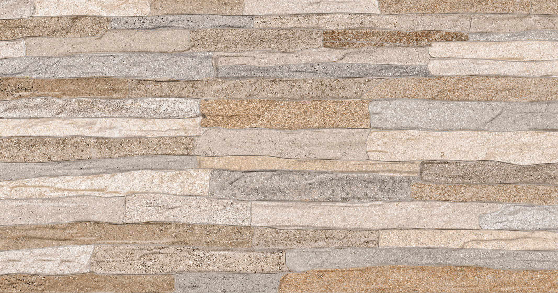 Azulejo 31 X 59 Stone Beige Hd Cejatel Cx:2,19
