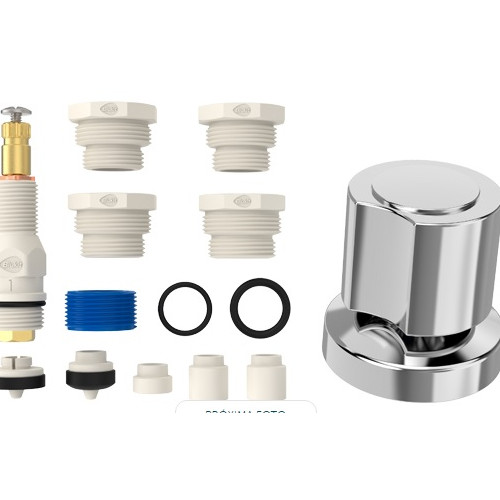 Kit P/ Registro 9 em 1 (pps) 61421-21 C/ Acab Amento Blukit