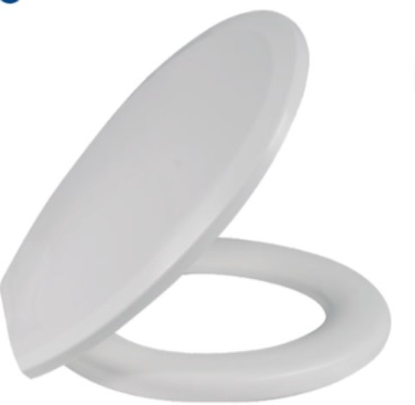Assento Comum Oval Metasul Comfort Branco