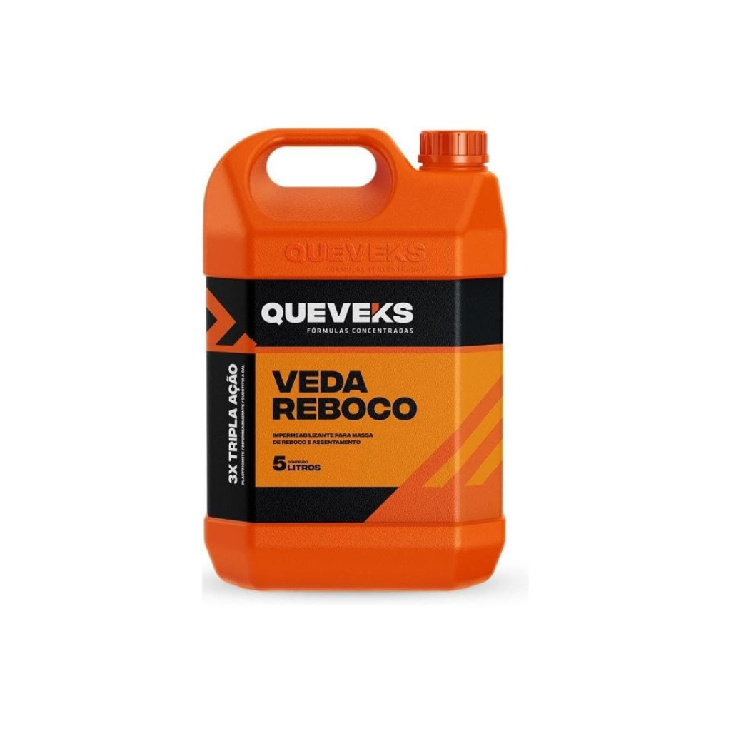 Aditivo Impermeabilizante 5l Veda Reboco Queveks