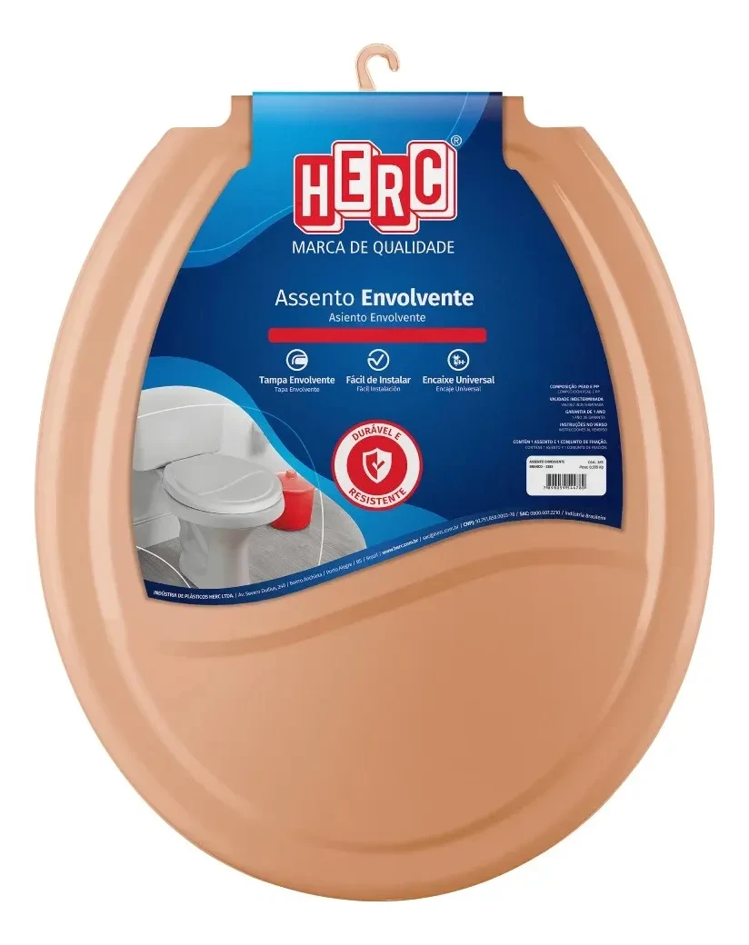 Assento Comum Oval Herc Caramelo/ocre
